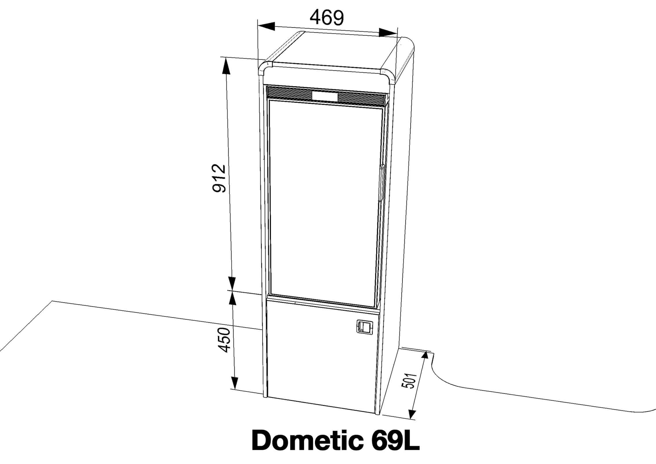 EVO HALF HEIGHT FRIDGE UNIT - Image 5