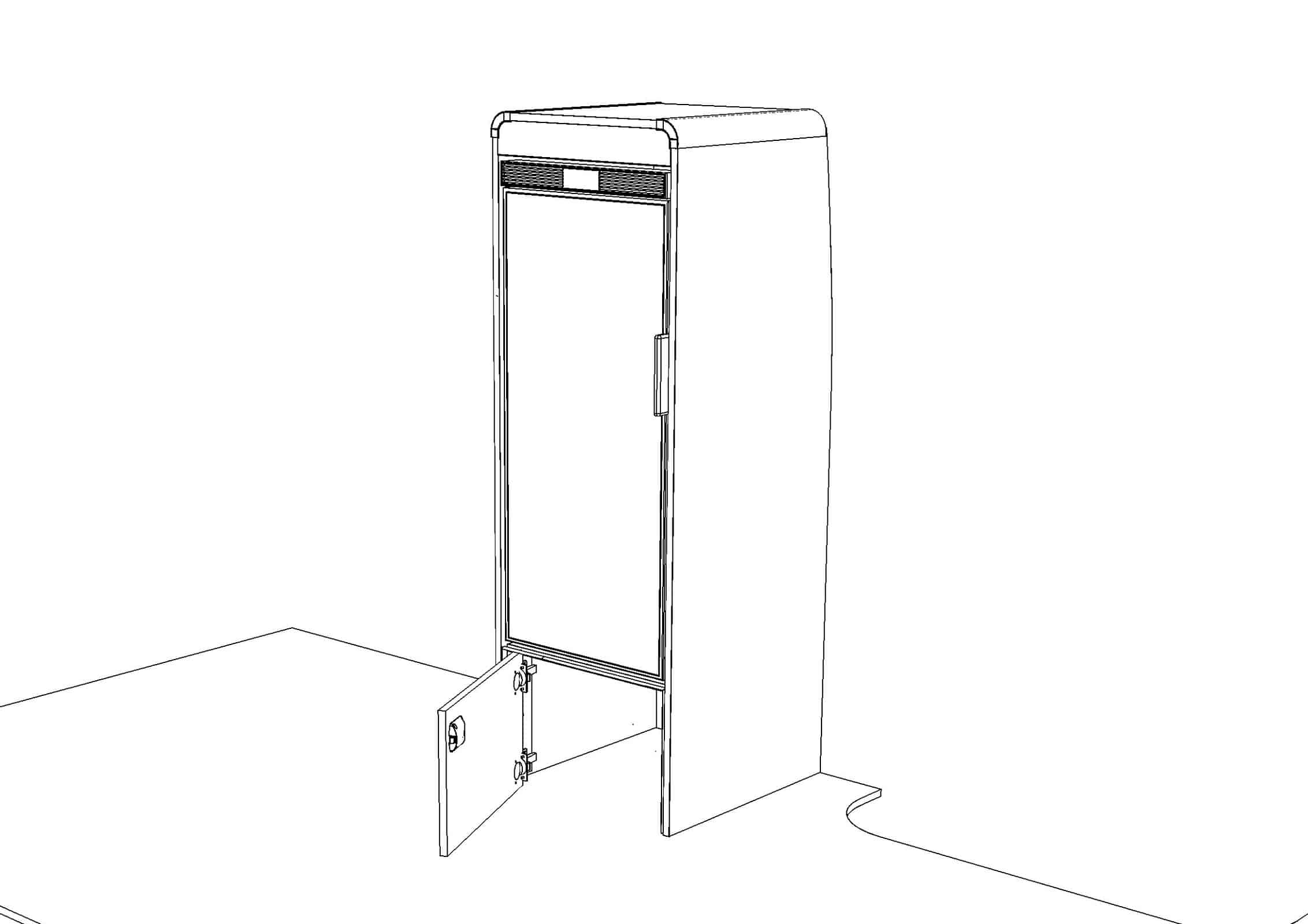 EVO HALF HEIGHT FRIDGE UNIT - Image 3