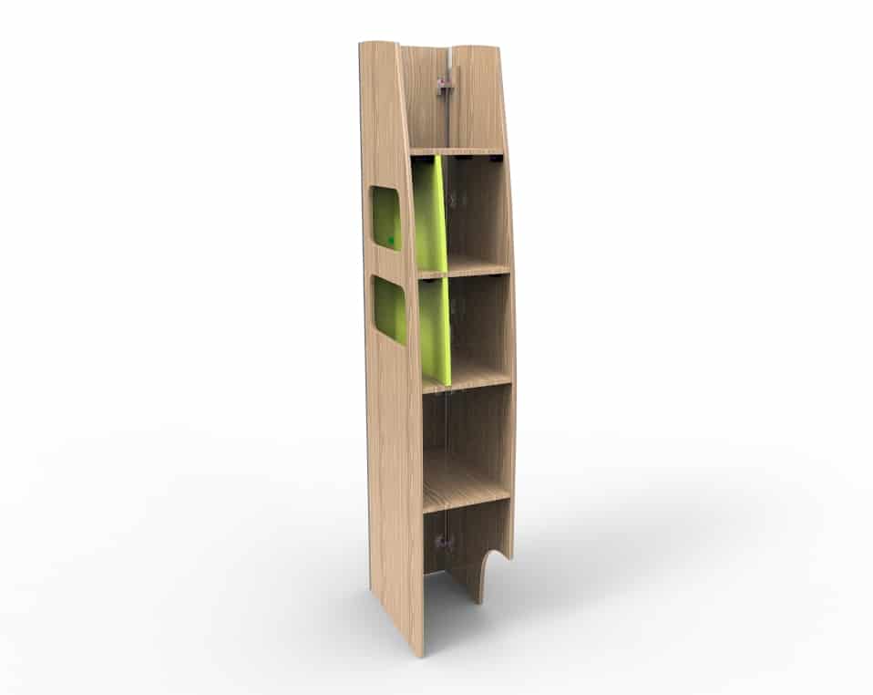 EVO TALL CUPBOARD 335mm - MERC SPRINTER OR VW CRAFTER ( 2006 - 2017 ) - Image 2