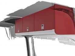 Alternative view of Locker (H) 1390mm Crafter 2017+ 3 door locker rear of van ONLY