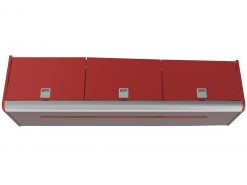 Locker (H) 1390mm Crafter 2017+ 3 door locker rear of van ONLY