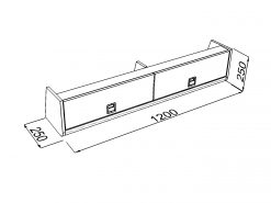 Alternative view of Locker (E) 1200mm Sprinter High level