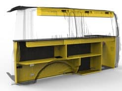 Alternative view of Swanson - SWB van T5 T6 Low unit