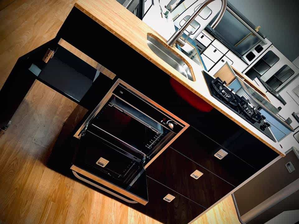 EVO V5 LARGE VANS Side door kitchen pod + Oven Grill - Image 29