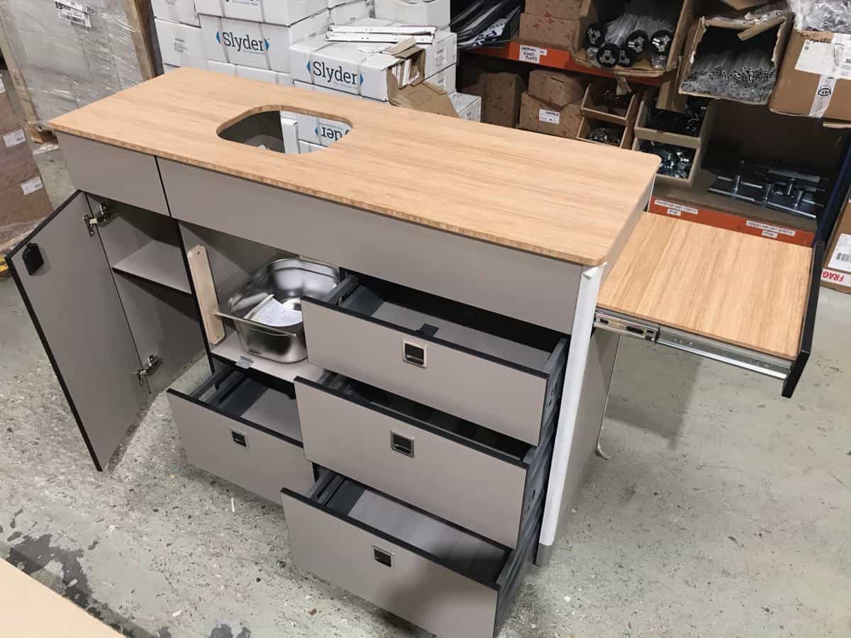 EVO V5 LARGE VANS Side door kitchen pod + Oven Grill - Image 11