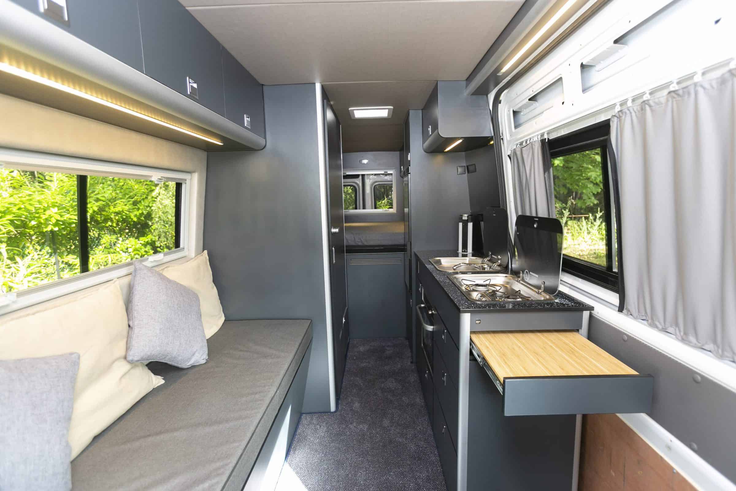 EVO V5 LARGE VANS Side door kitchen pod + Oven Grill - Image 23