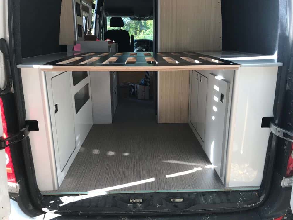 REAR BED UNIT (A) SPRINTER 2006 - present & CRAFTER 2006 – 2017 MWB - Image 2