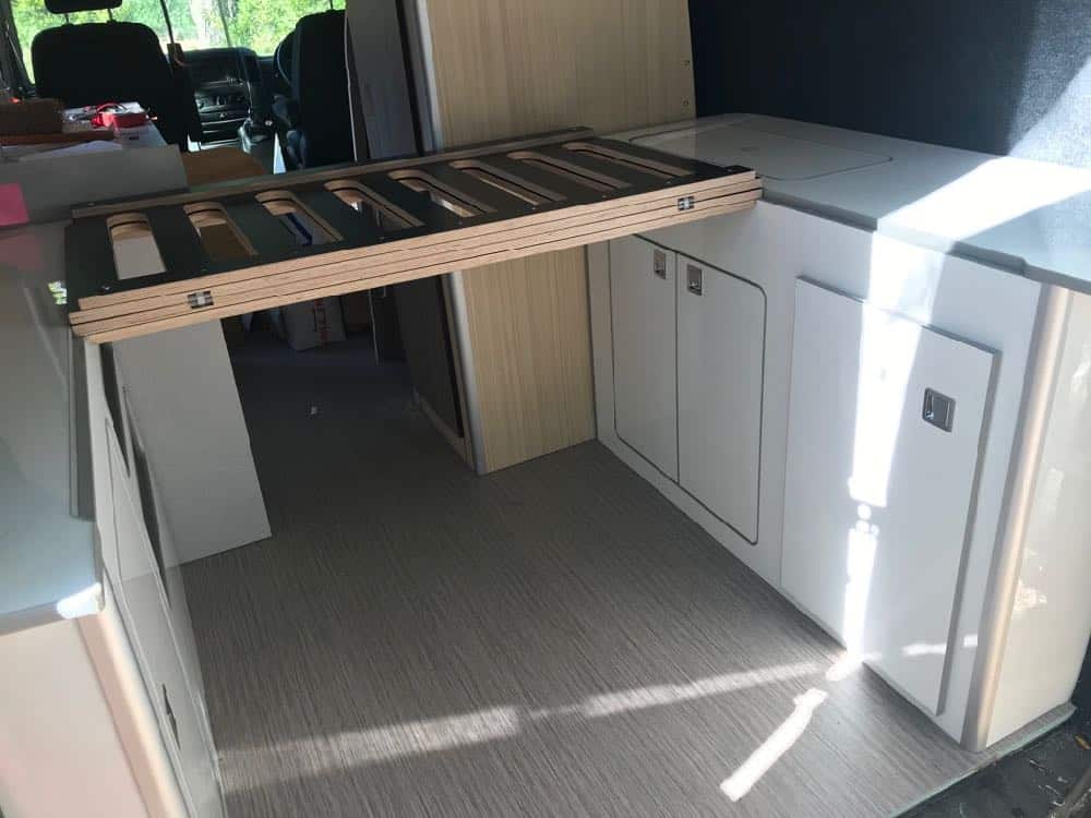 REAR BED UNIT (A) SPRINTER 2006 - present & CRAFTER 2006 – 2017 MWB - Image 12