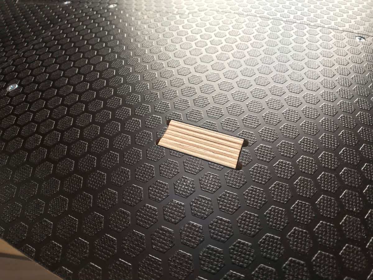 18mm Black Hex Pattern Birch ply ( THIS IS WAREHOUSE COLLECTION ONLY. )