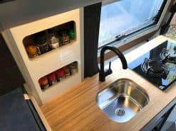 Alternative view of EVO V6 LARGE VANS Side door kitchen pod