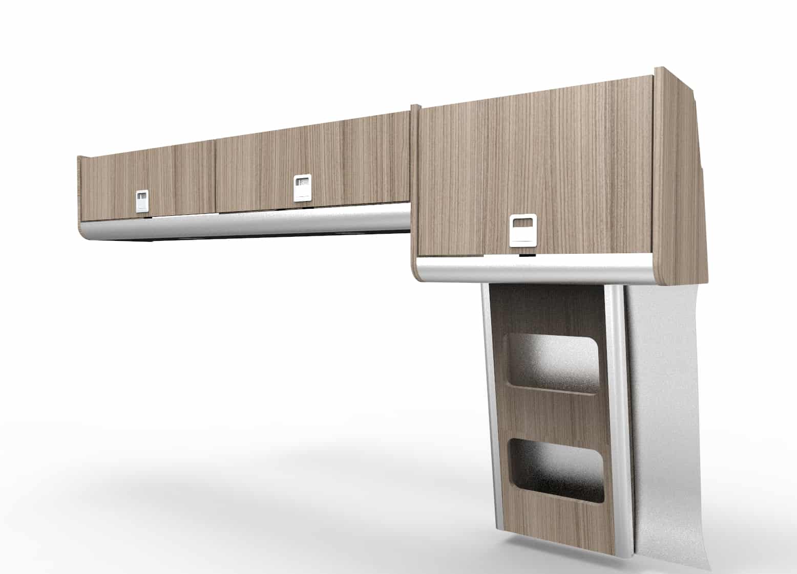 Locker F 1710mm Sprinter / Crafter (D1) High level - Image 2