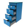 400x500x900 open Lightweight ply van drawers