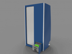 Shower Toilet Cubicle A 4x4 NEW Crafter ( with sliding tambour door )