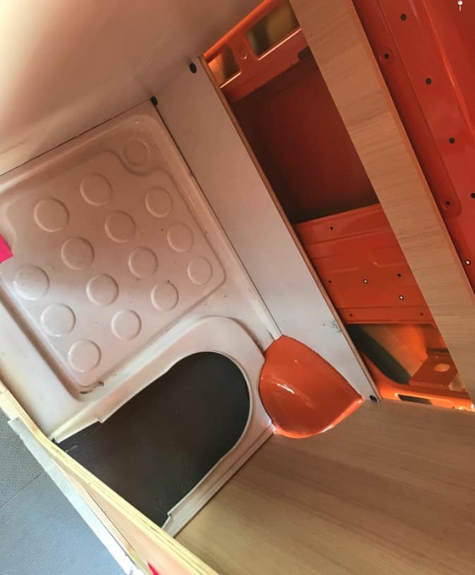 Shower Toilet Cubicle A 4x4 NEW Crafter ( with sliding tambour door ) - Image 4