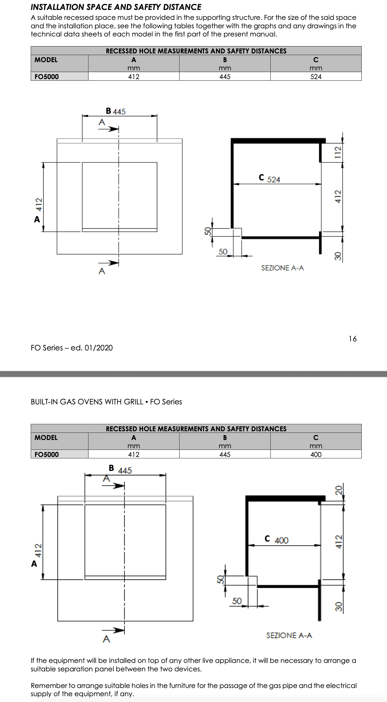 CAN FO5010 Campervan Oven and Grill ( Pallet Delivery Required ) - Image 7
