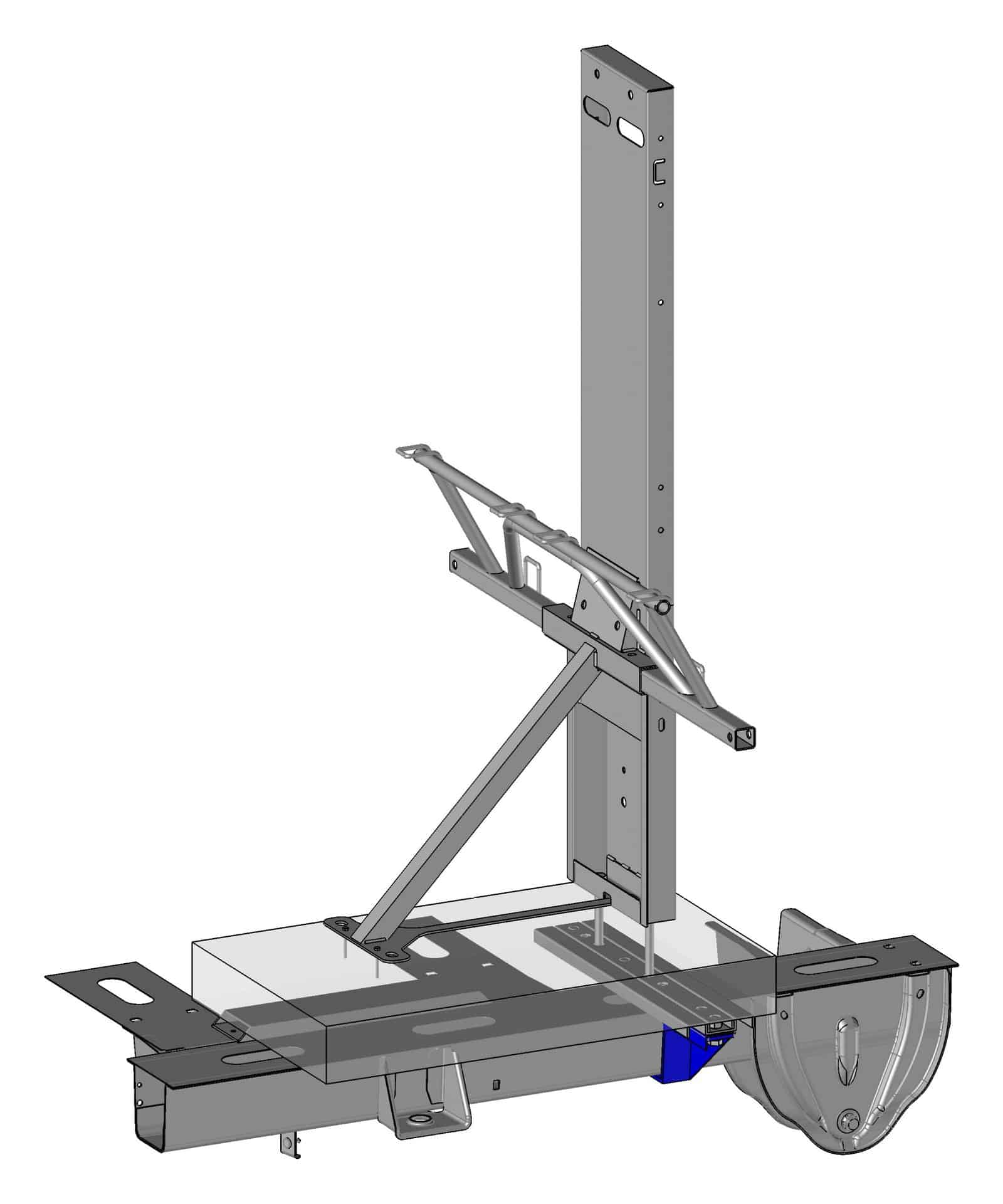SEAT BRACKET FOR DECENTRALISED FIXING 100MM OFFSET- FIAT DUCATO - Image 5