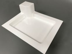 Micro shower tray ( D )+ wheel arch cover crafter 2006 to 2017 / Sprinter 2006 +