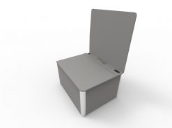 Seat frame box