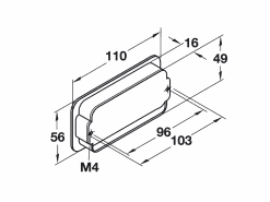 Alternative view of Large Metal Handle