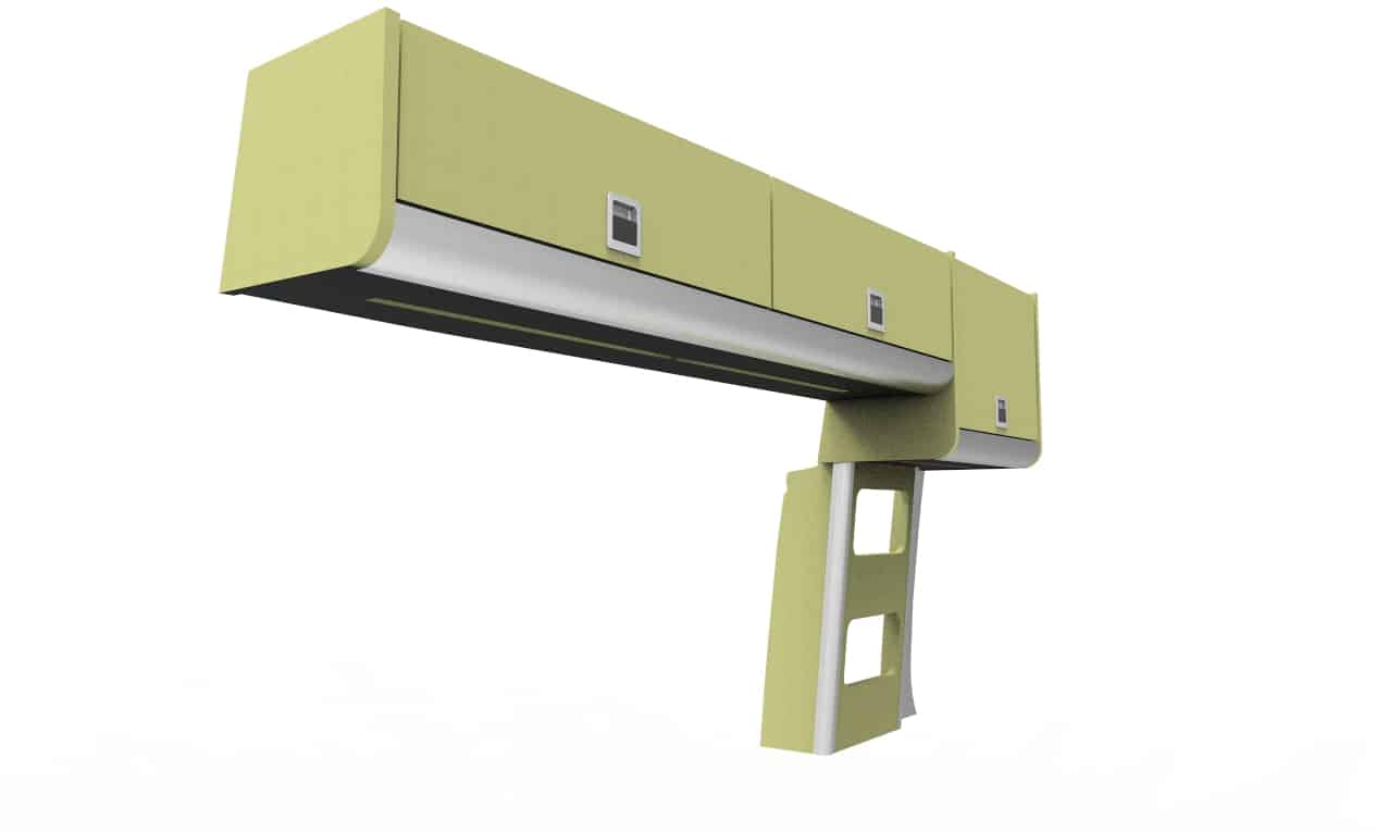 Locker N 1650mm Crafter Man TGE MWB van - Image 6