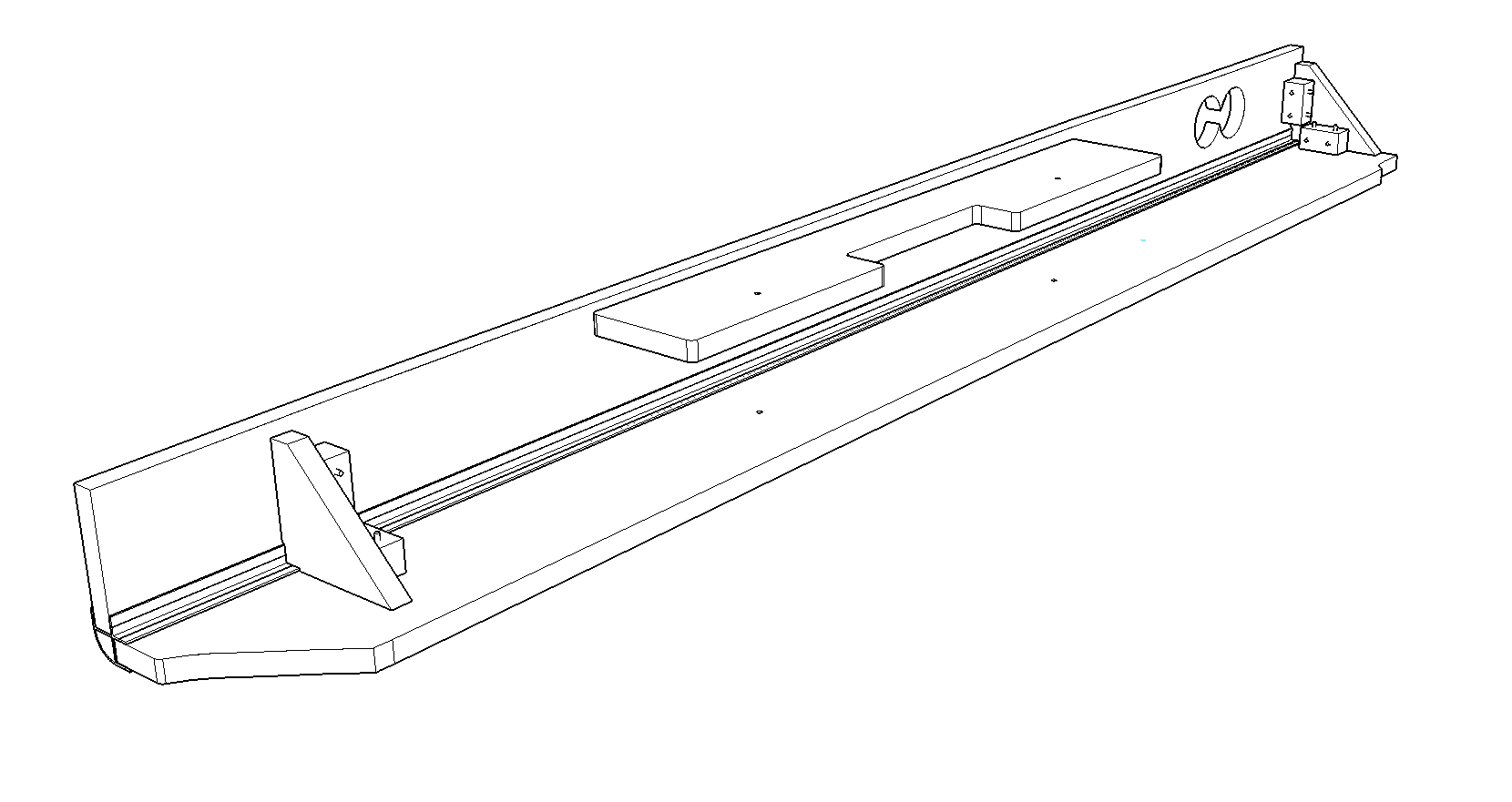 Cable cover & control panel - Crafter 2017 onwards (D3.1) (1400mm) - Image 6