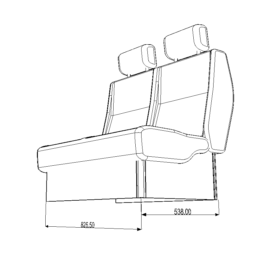 Seat box cover - Crafter + 2017 front double - Image 4