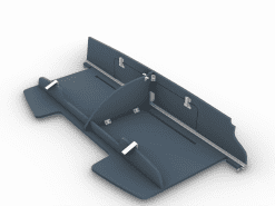 Alternative view of Over Cab Locker Crafter 2017+ / MAN TGE (D2 + D3 + D7 +D8) Single door