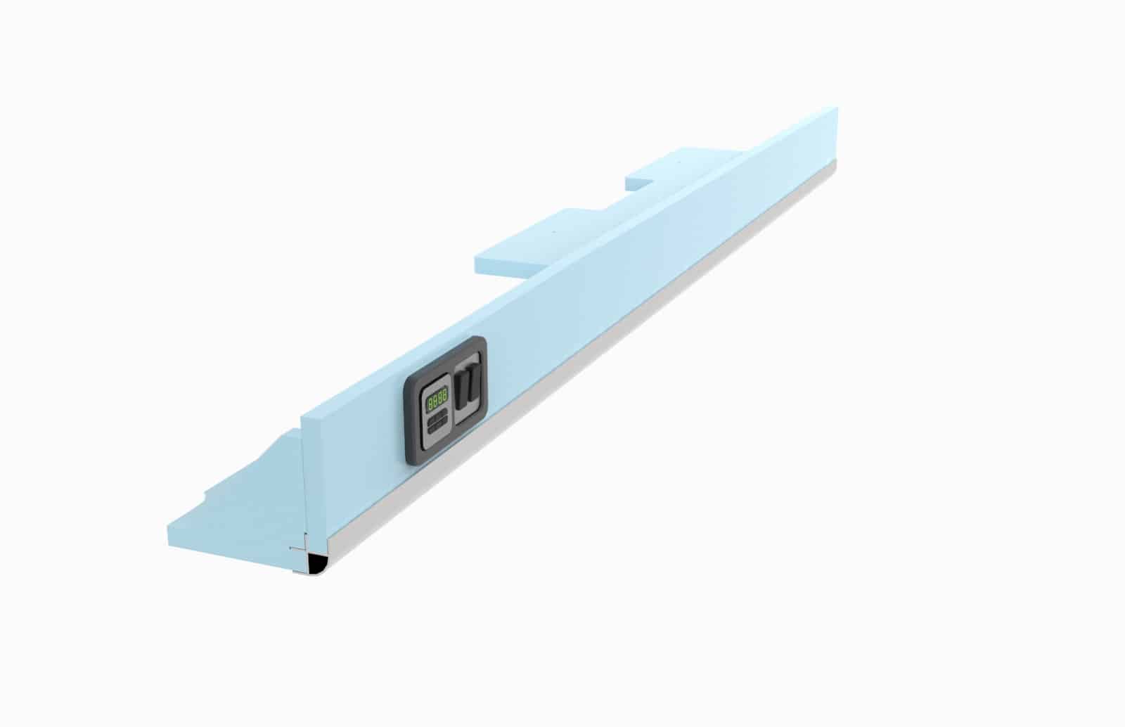 Cable cover & control panel - Crafter 2017 onwards (D3.1) (1400mm) - Image 2