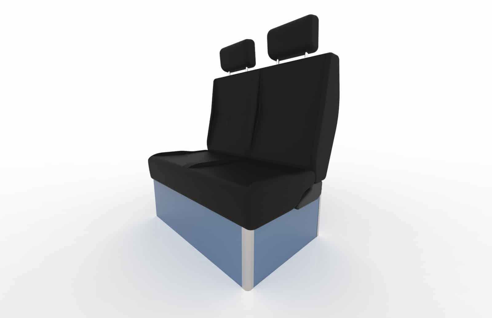Seat box cover - Crafter + 2017 front double