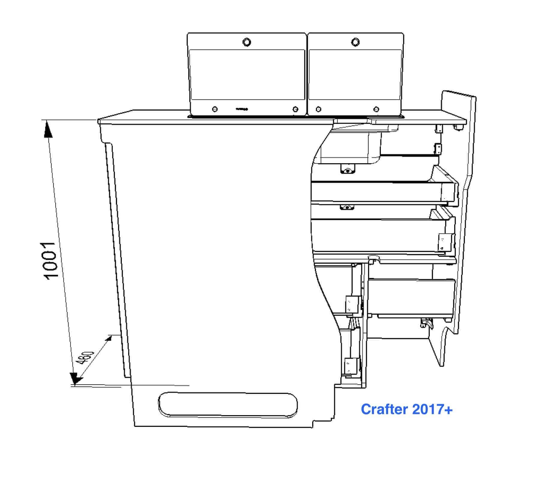 EVO V8 – LARGE VANS Side door kitchen pod - Image 9