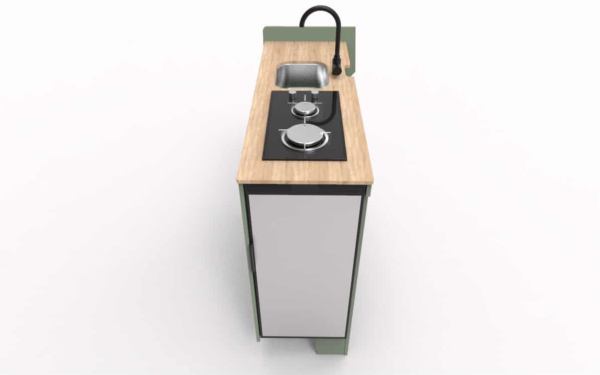 EVO V8 – LARGE VANS Side door kitchen pod - Image 8