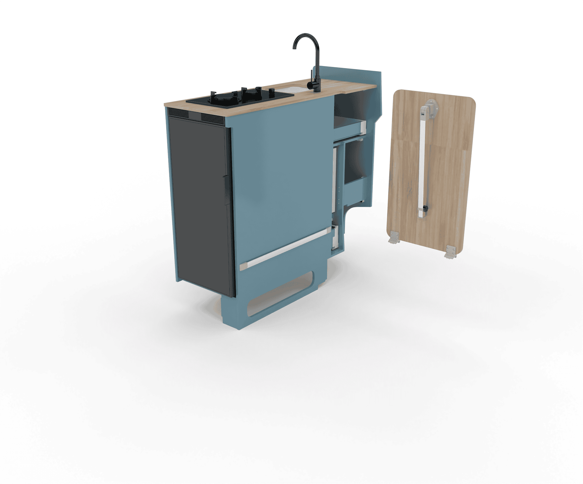 Exterior table , mito rail & adjustable height leg - Image 3