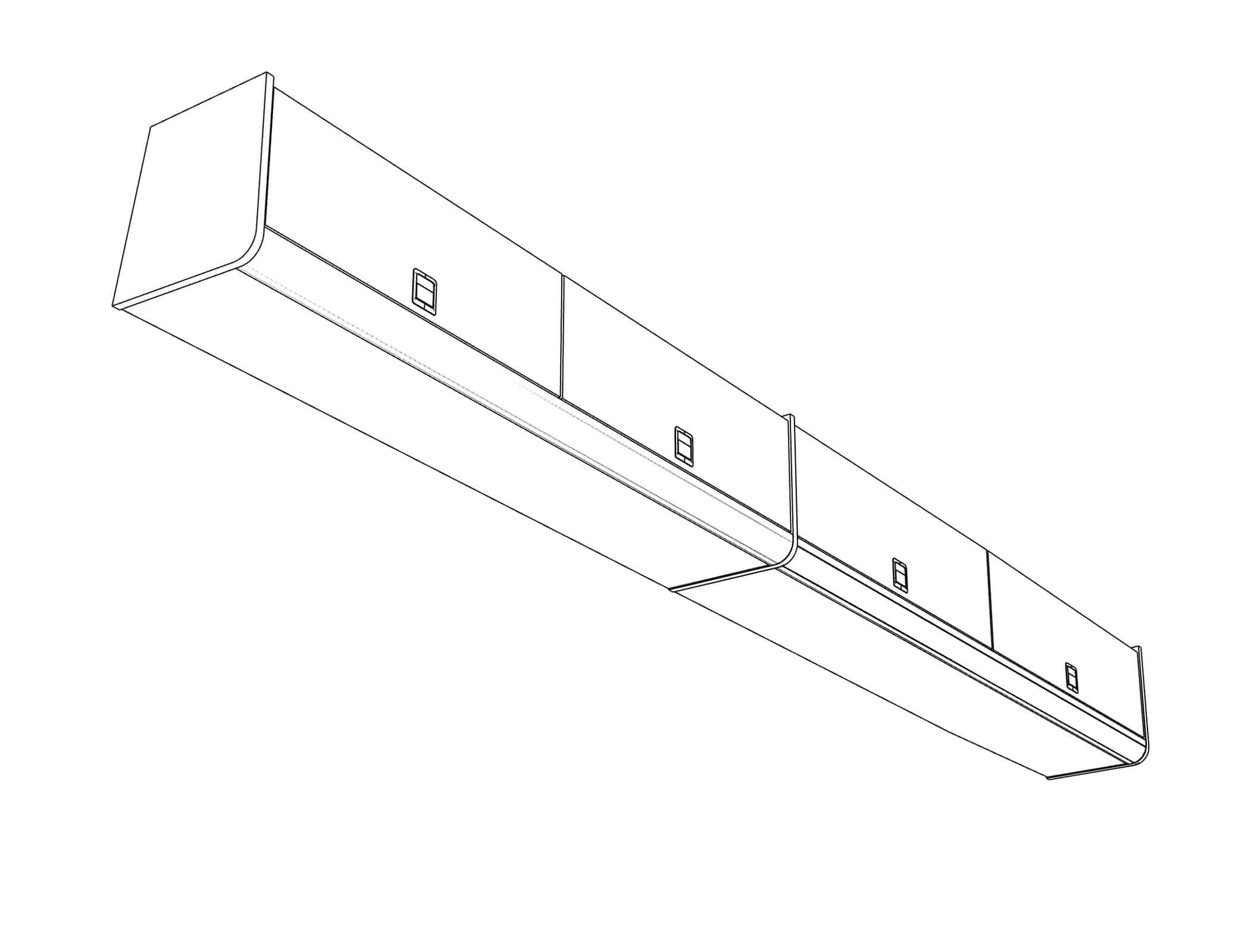 Locker X - 3037mm - Crafter 2017+ - 4 Doors - Image 14
