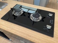 Alternative view of Thetford Topline 922 Hob twin burner 12v ignition.