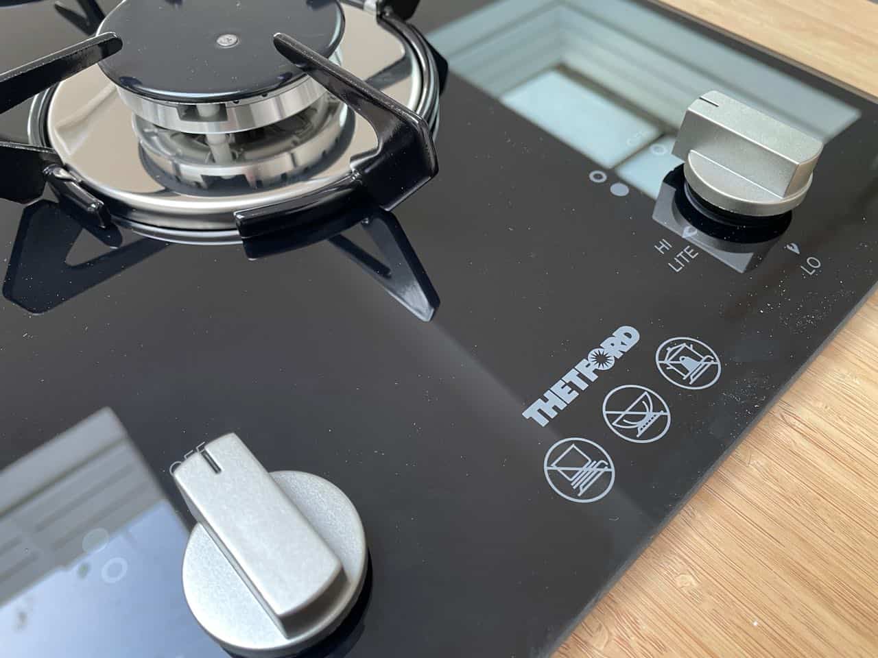 Thetford Topline 922 Hob twin burner 12v ignition. - Image 5