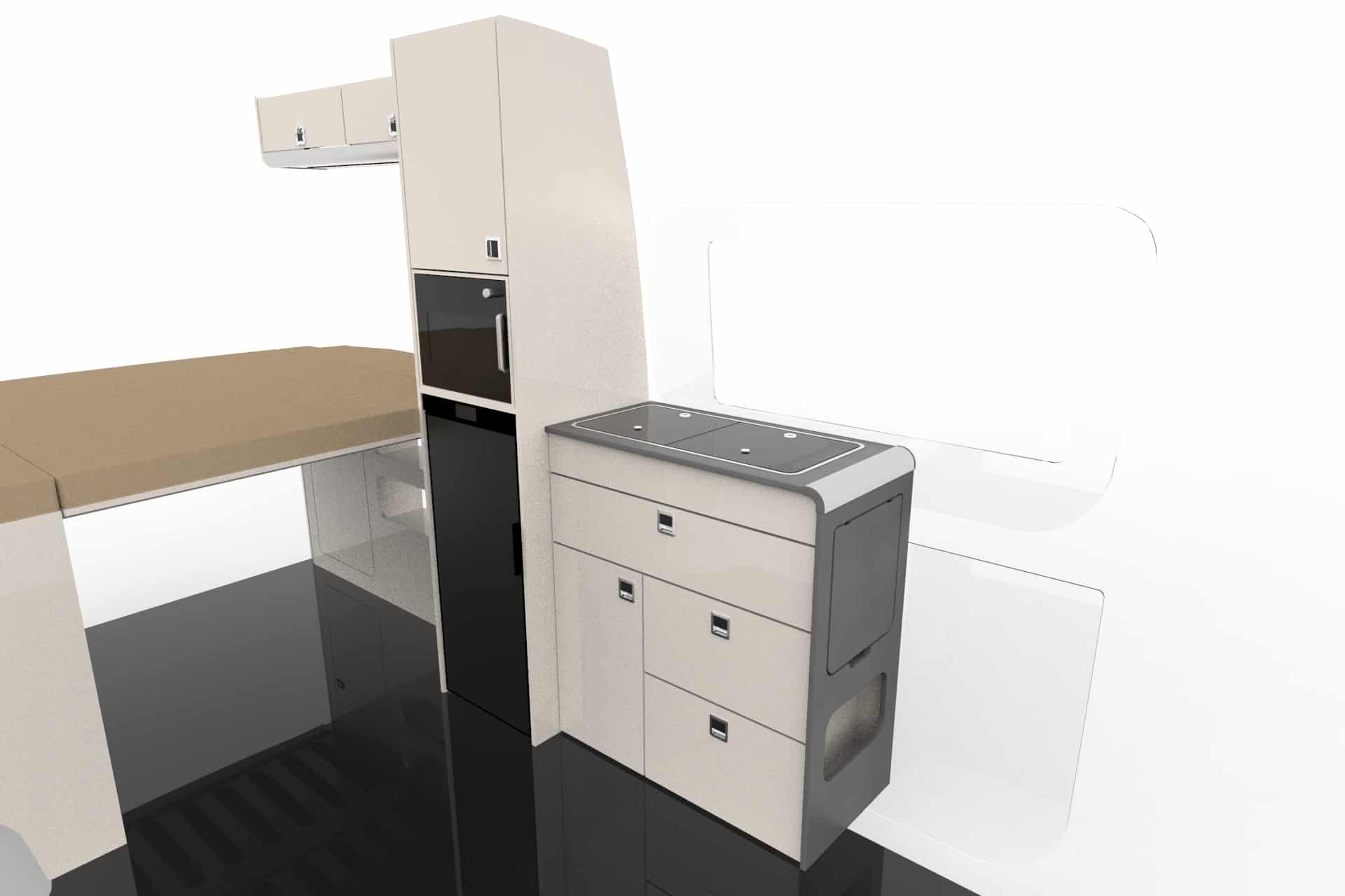 EVO V9 LARGE VANS Compact Kitchen Pod - Image 7