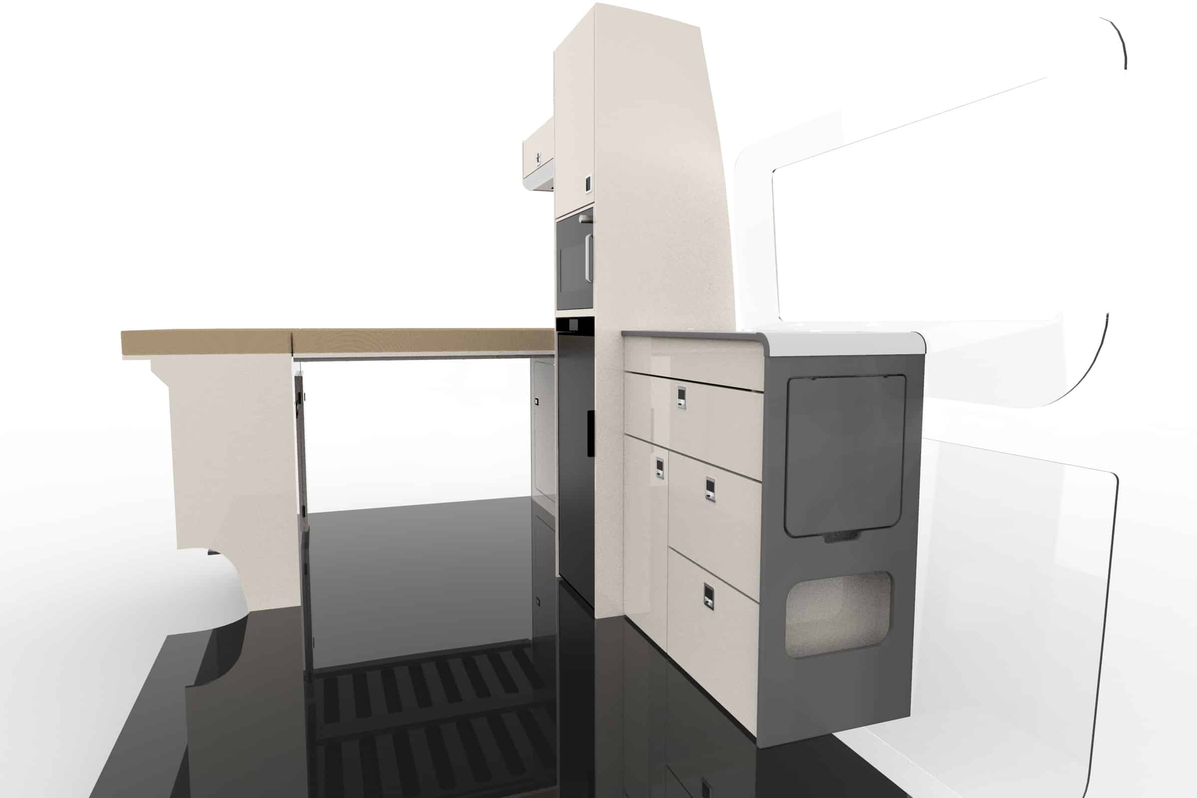 EVO V9 LARGE VANS Compact Kitchen Pod - Image 8