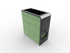Alternative view of EVO V9 LARGE VANS Compact Kitchen Pod