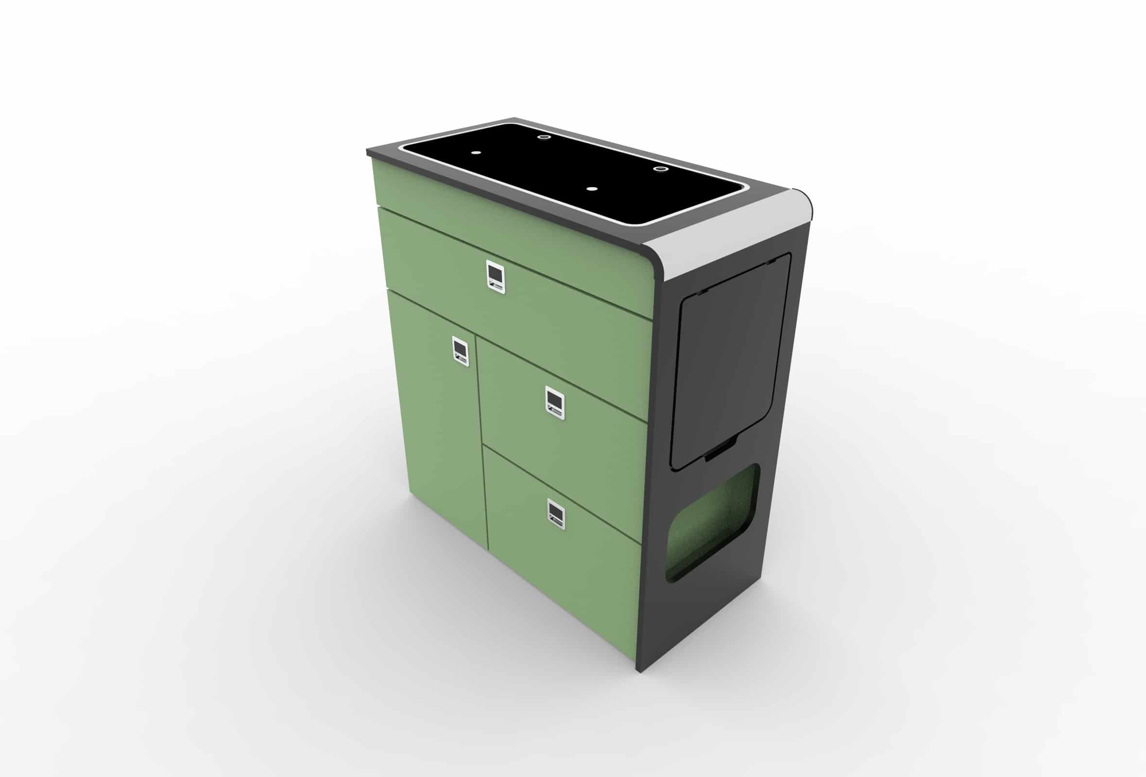 EVO V9 LARGE VANS Compact Kitchen Pod - Image 2