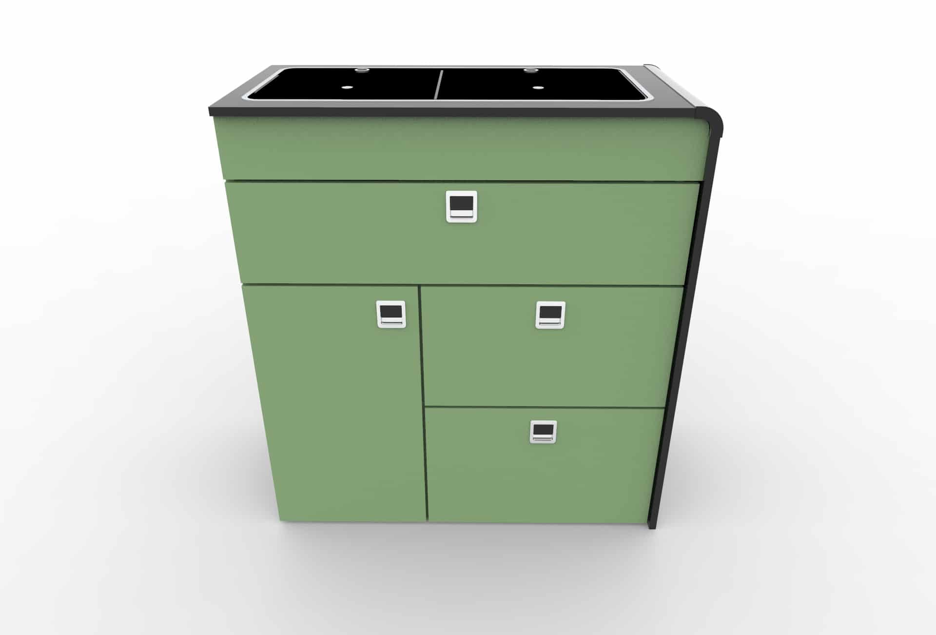 EVO V9 LARGE VANS Compact Kitchen Pod - Image 3