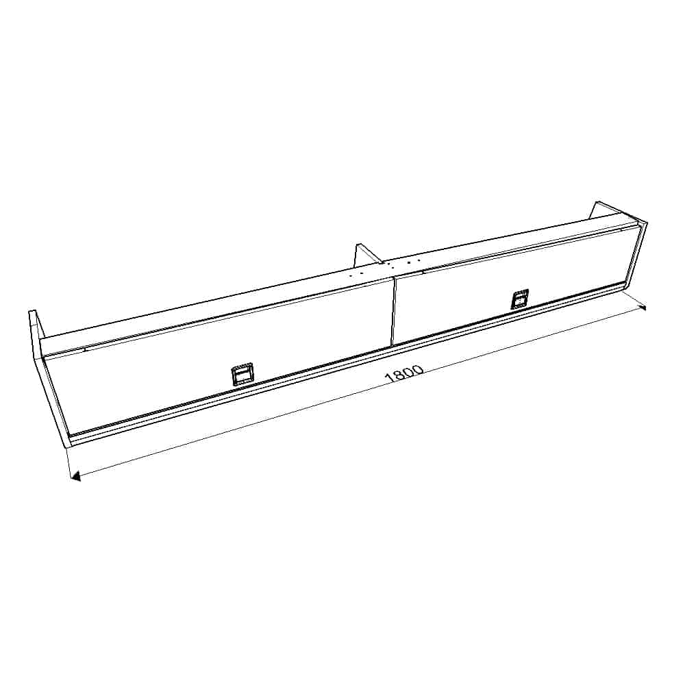 NEW SHAPE CRAFTER REAR LOCKER