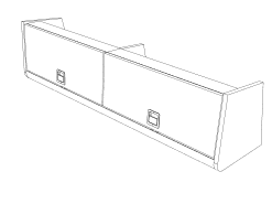 Alternative view of Locker K 1320mm Sprinter / Crafter LWB (D4)