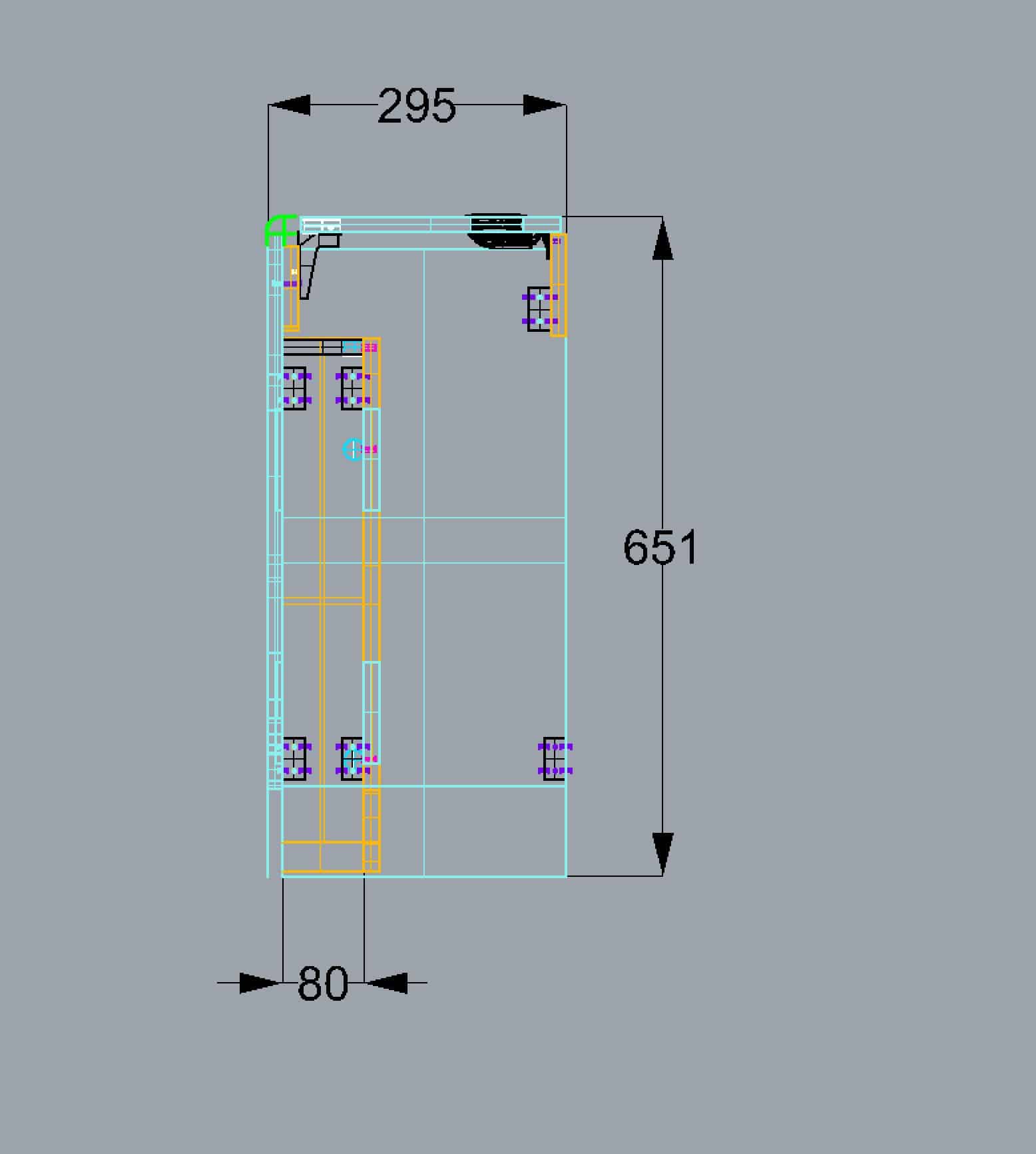 Thin Cupboard MERC SPRINTER OR VW CRAFTER ( 2006 - 2017 ) - Image 6