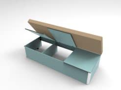 Alternative view of Bench seat Crafter Sprinter 1820 x 680  x 360(h) mm