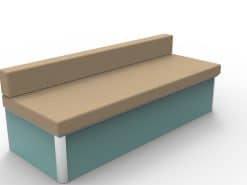 Bench seat Crafter Sprinter 1820 x 680 x 360(h) mm