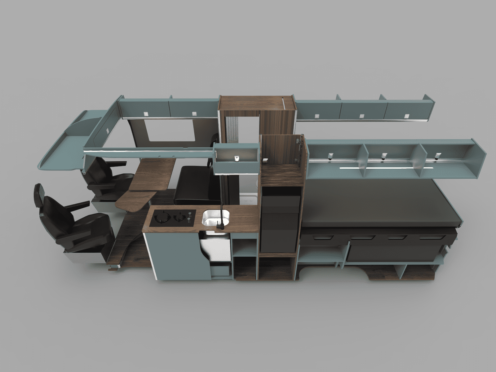 Design 4 Plan View - Sprinter LWB & Product List - Image 2