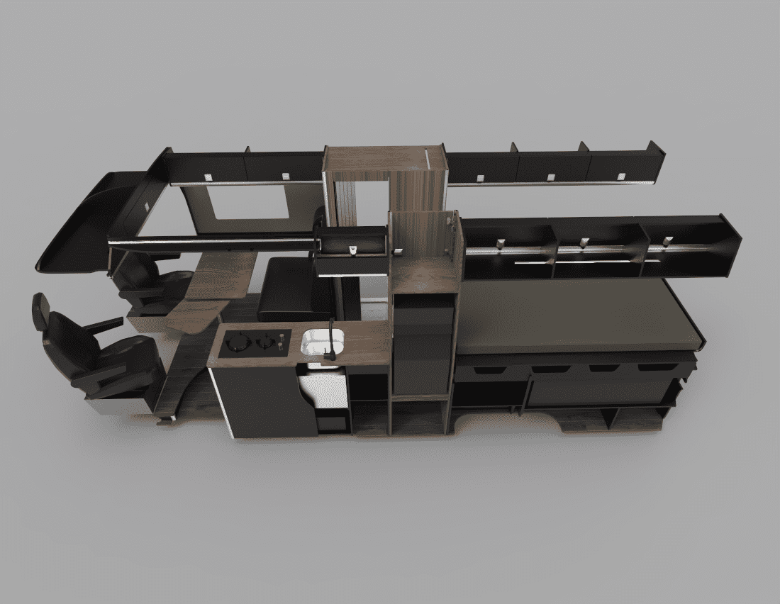 Design 4 Plan View - Sprinter LWB & Product List - Image 4