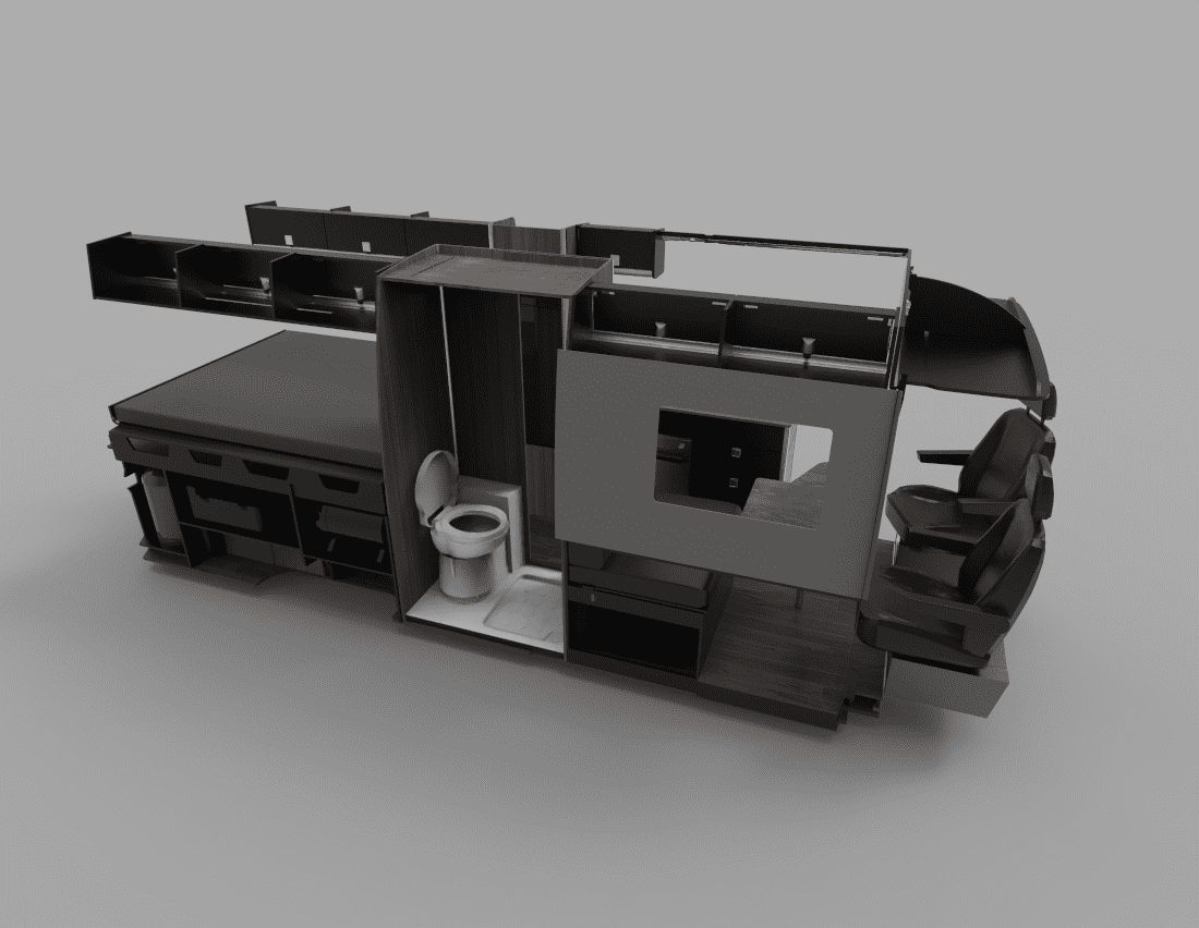 Design 4 Plan View - Sprinter LWB & Product List - Image 10
