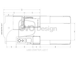 Plan view DESIGN 3 - Crafter LWB >2017 & Product List