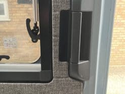 Alternative view of 3d Printed Black handle cover to fit - Sliding Door panel - New VW Crafter 2017 onwards